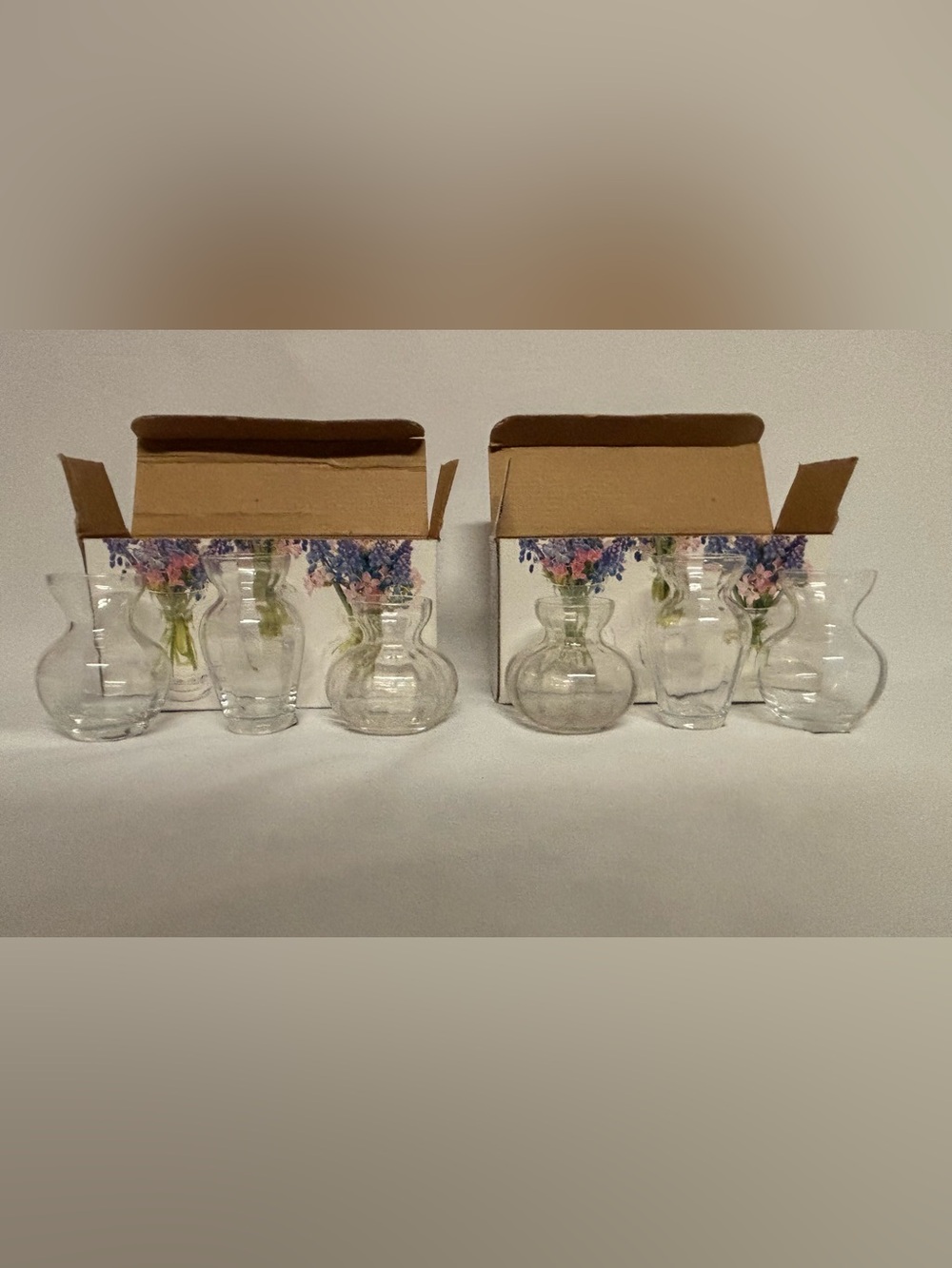 Two’s Company Fluted Bud Vase Trio Lot Of 2 NWT